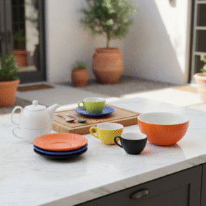 ספלים ותחתיות