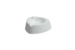 מאפרה משולשת 105 מלמין לבן***503505