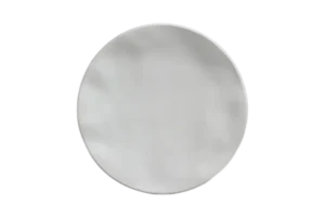 פלטה עגולה כנרת 30 ס"מ מלמין לבן***112312
