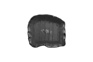 פלטה יוקוהמה 25X22X4 ס"מ סקורה מלמין שחור***118310b