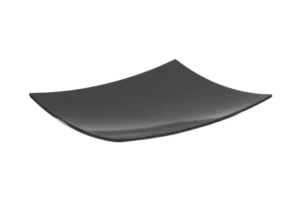 פלטה קמורה 1/2 גובה 4 שחור מלמין***1240lb