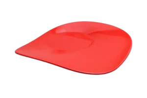 פלטת הגשה מרובעת מנדי 31X31 מלמין אדום***124414r