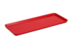 מגש ספיר 15X39 מלמין אדום***402715r