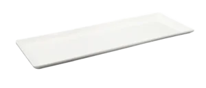 מגש לולבי 40X12 מלמין לבן***402916