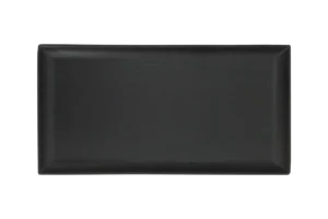 מגש דמוי עץ שחור 30X15 מלמין***407412b