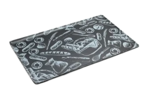 מגש 1/1 גובה 1.8 בייקר שחור ציורים***407811b17