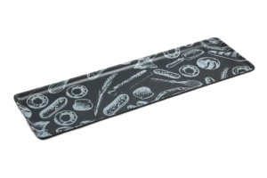 מגש 2/4 גובה 1.8 בייקר שחור ציורים***407824b17