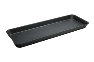 מגש עמוק 76X27X5 מרקט מלמין שחור***408430b