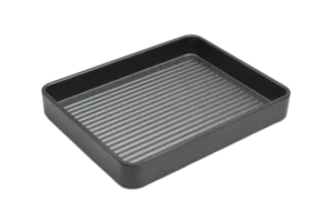 פלטה מלבנית 26X20.5 זן שחור***408710b