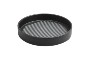 פלטה עגולה 21.9X3.7 זן שחור***408809b