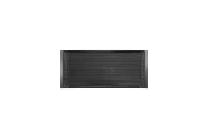 פלטה מלבנית קטמנדו 35.5X15.6 ס"מ סקורה מלמין שחור***410914b