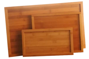 מכסה/מגש 1/1 עץ במבוק***bc11