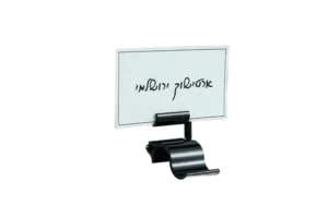 קליפס תווית נמוך שחור***pltc3b