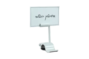 קליפס תווית בינוני לבן***pltc4