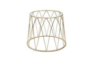 סטנד עגול קוני זהב גובה 20 ס"מ***920908gd