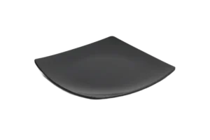 צלחת מונדה 19 מלמין שחור***110707b