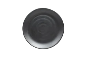 צלחת דמוי אבן שחור 28 ס"מ אישיקבה זן***112411b