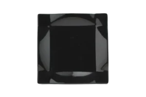 צלחת ריבועית וויאולט 20 מלמין שחור***115508b