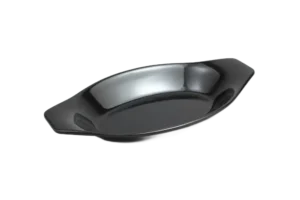 רביירה לוטוס 25.3X14.4X4 מלמין שחור***115710b