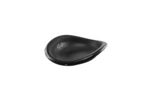 צלוחית 17X14.6 ס"מ סקורה מלמין שחור***119265b