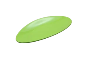 רביירה שטוחה מנדי 25X12X2.5 מלמין ירוק***124310g