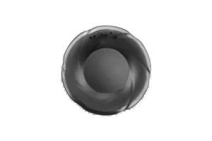 צלחת פאטאיה עמוקה 25.3X3.7 ס"מ סקורה מלמין שחור***126210b