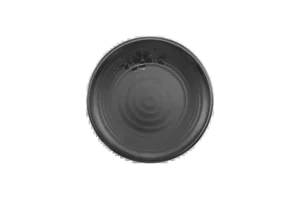 צלחת פוקט 17.7 ס"מ סקורה מלמין שחור***126307b