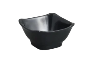 לפתניה מרובעת 5.5X12X12 מלמין שחור***209505b