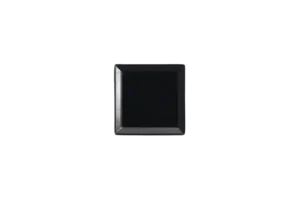 צלוחית ריבועית רוזמרי מלמין שחור***515804b