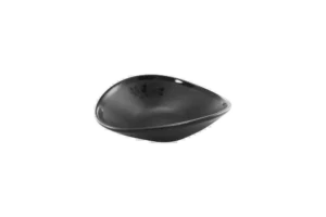 קערה 20.5X18.6X6.4 ס"מ סקורה מלמין שחור***119108b