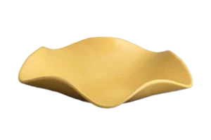 קערת פרח 32 מלמין צהוב***200812y