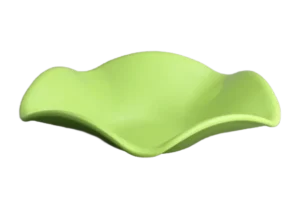 קערת פרח 39 מלמין ירוק***200815g