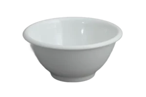 קערה מאסיבית 20 ס"מ מלמין לבן***201008