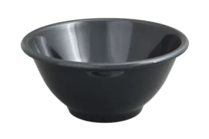 קערה מאסיבית 38 ס"מ מלמין שחור***201015b