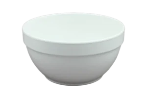 קערה נערמת 16 ס"מ מלמין לבן***201507