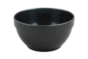 קערה נערמת 16 ס"מ מלמין שחור***201507b