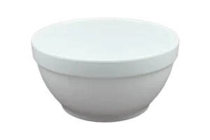 קערה נערמת 20.3 ס"מ מלמין לבן***201508