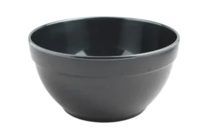 קערה נערמת 22.9 ס"מ מלמין שחור***201509b