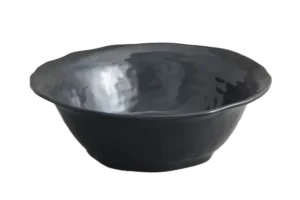 קערה כנרת 36 ס"מ מלמין שחור***204114b