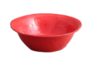 קערה כנרת 36 ס"מ מלמין אדום***204114r