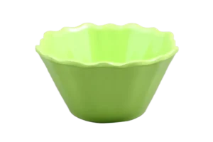 קערה קונית משוננת 17.7 ירוק מלמין***204407g