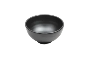 קערית דמוי אבן שחור 11.5 ס"מ אישיקבה זן***206305b