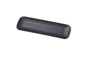 פלטה מלבנית 35X11.7 מלמין שחור