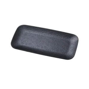 פלטה מלבנית 41X20.5 מלמין שחור