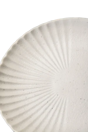 צלחת מלמין 20 ס"מ TSUKI לבן