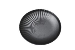 צלחת מלמין 20 ס"מ TSUKI שחור