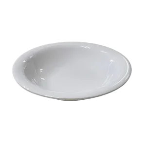 צלחת עמוקה מלמין 19X5 לבן SAND