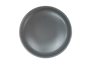 צלחת מלמין עמוקה 19 ס"מ אפור