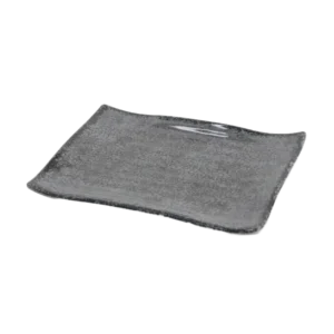 פלטה מלבנית אפור מלמין ANTIK 33X23  A23-DG