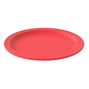 צלחת עיקרית 25 ס"מ ברקת אדום 32005408700